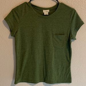 Wet Seal Olive Green Top Size S